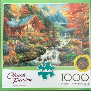 NIB - Buffalo Games “Alpine Serenity” 1000 piece puzzle